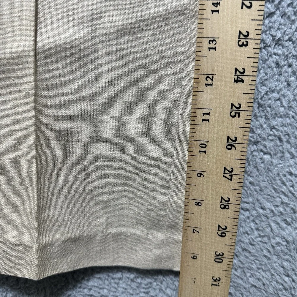 Vintage 1980's Levis Trimcut‎ Linen Pants Size 32x36 Preppy Flat Front